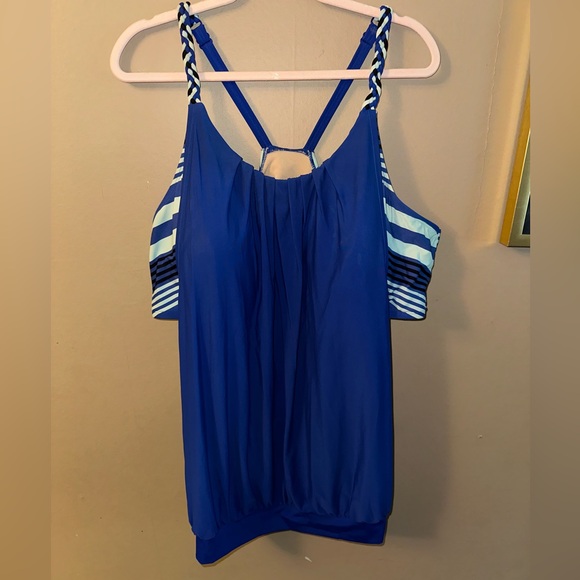 Cover Up AND tankini bathing suit Lane Bryant - Picture 2 of 11